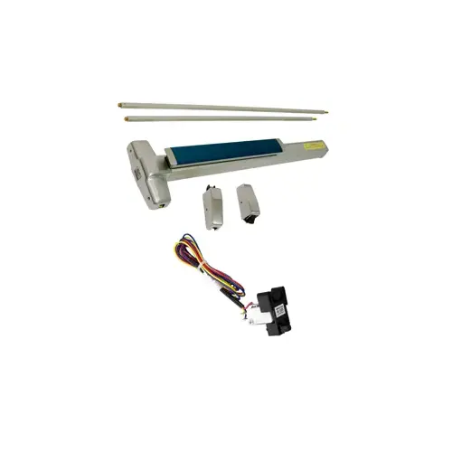 KIT - RX (Request to Exit Switch), SVR Surface Vertical Rod Exit Device, Exit Only No Trim, 36" x 84", Hex Dogging, Grade 1, 626/US26D Satin Chrome