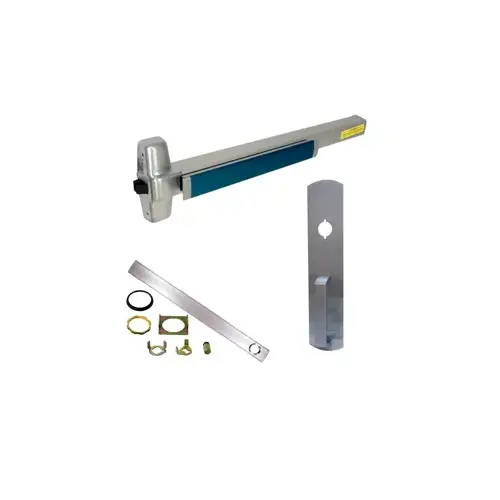 KIT - Cylinder Dogging, Rim Exit Device, 990NL Nightlatch Trim, 36", Grade 1, 626/US26D Satin Chrome