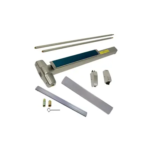 KIT - LD (Less Dogging), SVR (Surface Vertical Rod) Smooth Exit Device Only, No Trim, 48" x 84", Grade 1, 626/US26D Satin Chrome