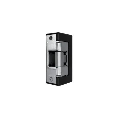 Camden Door Controls CX-ED1959-MB Electric Strike, Exterior Gates, Includes Mounting Box, Selectable 12/24VDC, Selectable Fail Safe/Fail Secure, 7/8" Throw,4-7/8" Faceplate, Grade 1