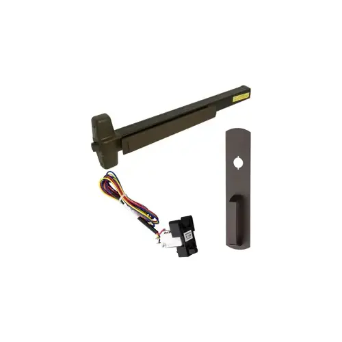 KIT - RX (Request to Exit Switch), Rim Exit Device, 990NL Nightlatch Trim, 36", Hex Dogging, Grade 1, 710/313 Dark Bronze