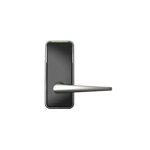 Right Hand LX-I Standalone Interconnected RFID Proximity Lockset with 3 Hour Fire Rating; Bluetooth Low Energy Enabled and EKO with 5-1/2" Center to Center and 2-3/4" Square Backset Satin Chrome Finish