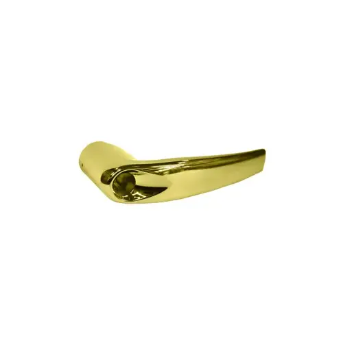 Grade 1 Athens Button Lever, Bright Brass 605