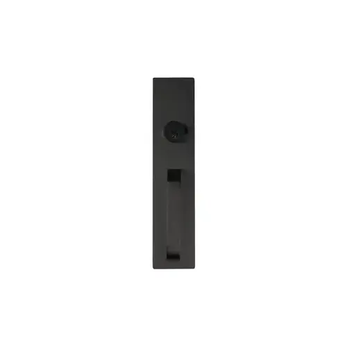 Narrow Stile Night Latch Wing Pull Trim for Advantex for 70/80 Series, Black Painted 693/SPBLK