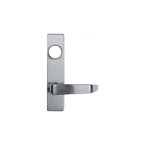 Narrow S Lever/Escutcheon Trim for 40/50/51 Series Less Cylinder, Key Locks, Unlocks When Removed, Satin Chrome 626/US26D