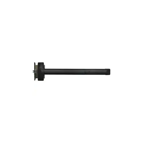 Advantex Mortise Exit Only Device, No Trim, Cylinder Dogging, 48", Black Powder Coated 693/SPBLK