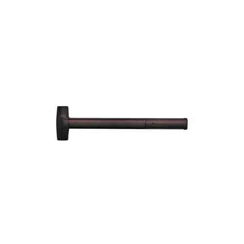 Advantex Wide Stile Concealed Vertical Rod (CVR) for Wood Door, TRO (Top Rod Only) - Same as LBR (Less Bottom Rod), Exit Only Device, No Trim, Hex Dogging, 36", Dark Bronze Painted 695/SP313