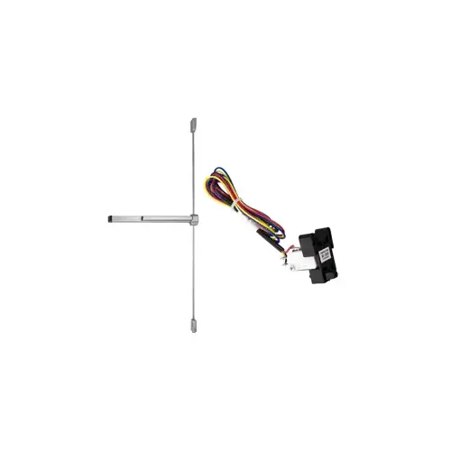 KIT - RX (Request to Exit Switch), SVR Surface Vertical Rod Exit Device, Exit Only No Trim, 48" x 84", No Dogging, Grade 1, 689/SP28 Powder-Coated Aluminum