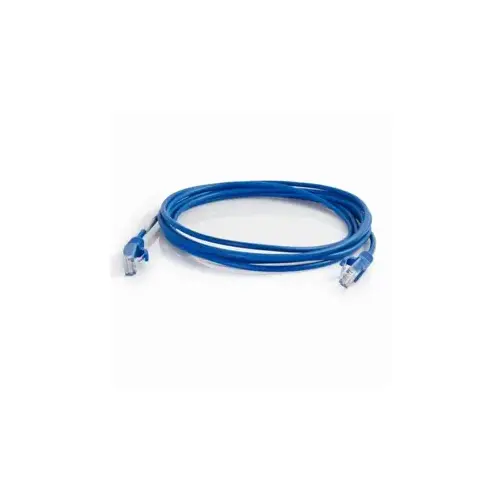 Ortronics 576-RD10-005 5 ft. Q-Series 28AWG Category 6 Patch Cable, Booted, Blue