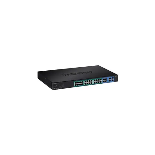 TRENDnet Inc TPE-5028WS 28-Port Gigabit Web Smart PoE+ Switch (370W)