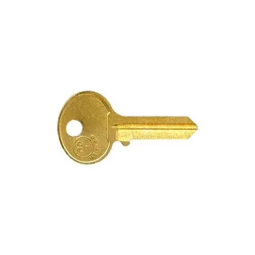 JMA HUD-3DE-BR HL2 BO1 R1003M Hudson/Bommer Key Blank Brass