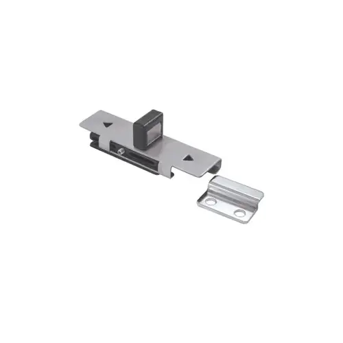 Slide Bolt Latch and Keeper SS Toilet Partition Lock