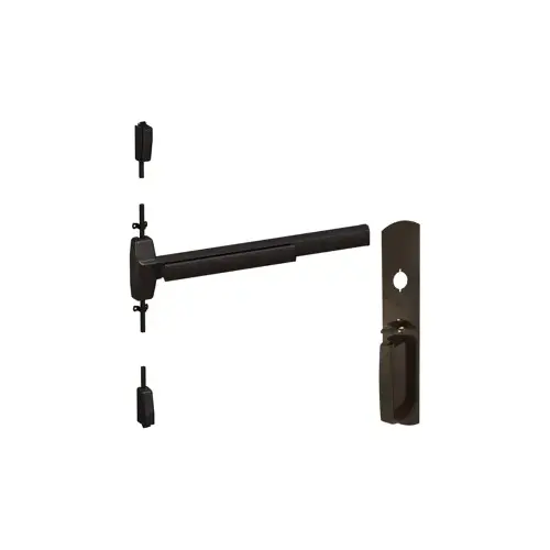 KIT - Fire-Rated (No Dogging), SVR (Surface Vertical Rod) Exit Device, 990 Thumb Piece Trim, 36" x 84", Grade 1, 710 Dark Bronze