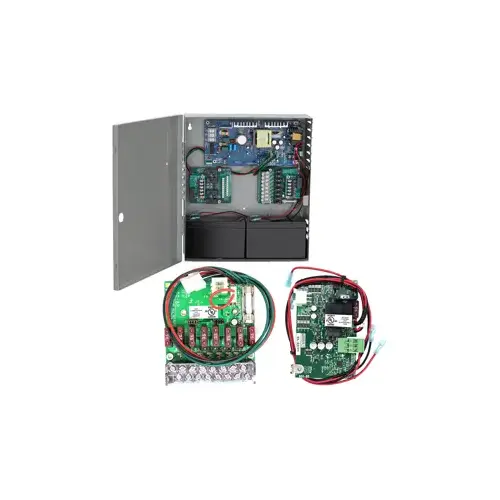 KIT - 4 Amp Power Supply, Fused 8 Zone Option Board, Battery Backup Board Only, 12/24VDC Field Selectable.