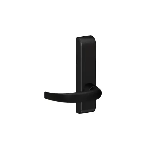 33/35A Series Lever Dummy Trim, 17 Lever, Dummy Function, LHR Left Hand Reverse/Reversible Handing, 622/US19 Matte Black