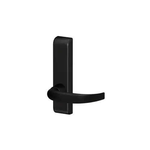 33/35A Series Lever and Blank Escutcheon, Passage Trim, 17 Lever, Passage Function, RHR Right Hand Reverse/Reversible Handing, 622/US19 Matte Black