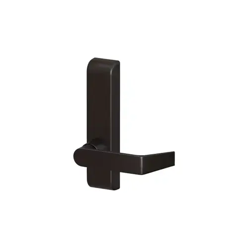 Lever and Blank Escutcheon Trim, 33A/35A Series, 06 Lever, Passage Function, RHR Right Hand Reverse/Reversible Handing, 613/US10B Oil Rubbed Bronze