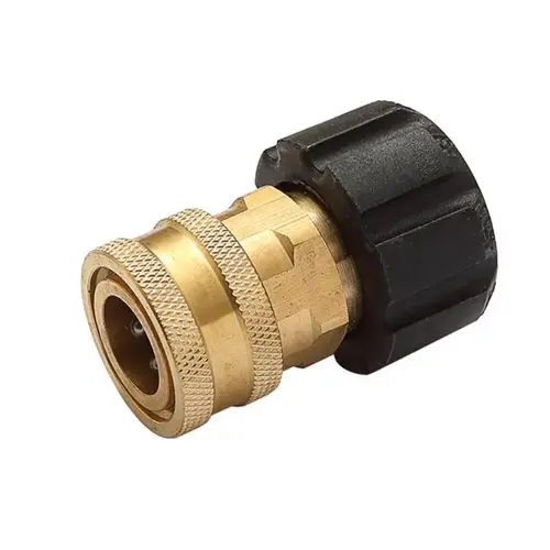 Surfacemate SGY-PWA30 Quick Connect Coupler M22 Female x 3/8-in 4500 psi Gold