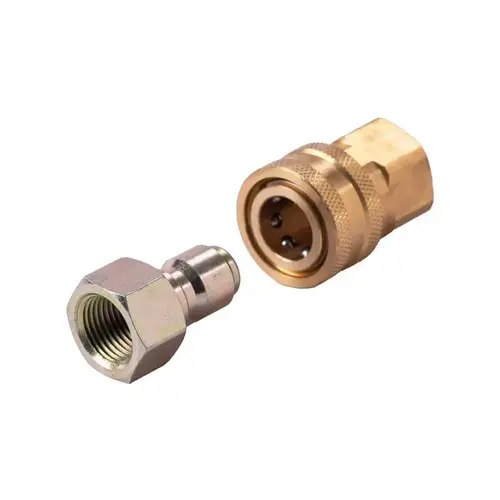 Surfacemate SGY-PWA6 Quick Connect Plug 3/8-in 4500 psi Gold