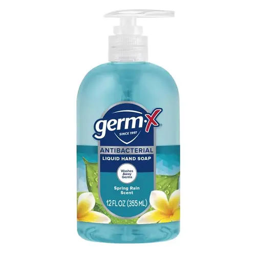 Germ-X 1000054329 Antimicrobial Lotion Soap Spring Water Scent Antibacterial 12 fl. oz.