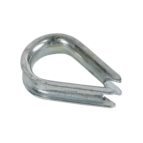 Koch Industries 074253 Wire Rope Thimble Zinc-Plated Steel Zinc-Plated