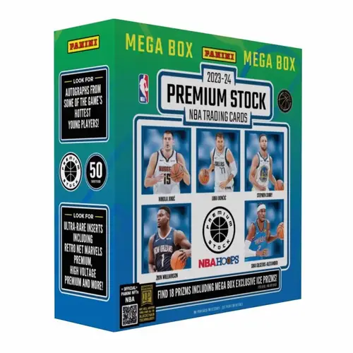 Panini 2-17286-20 Trading Cards NBA 2024 Premium Stock Basketball 50 pc