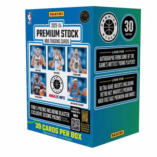 Panini 2-17283-20 Blaster Box 2023/24 Premium Stock Basketball 30 pc