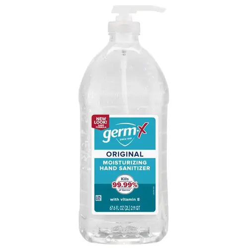 Germ-X 1000052334 Hand Sanitizer Unscented Scent Gel 67.6 oz