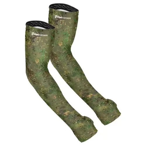 Farmers Defense KSLV-GBC-S Protection Sleeves S Polyester/Spandex Brush Camo Green Green