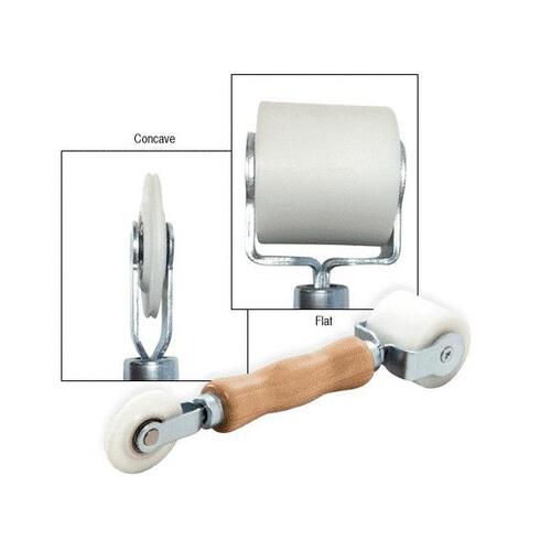 Brixwell 59-210 Spline and Flat Roller Nylon Flat Edge Roller