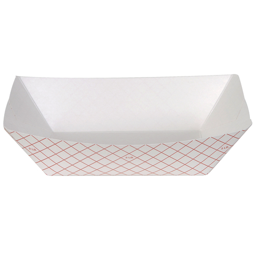 KANT LEEK FOOD TRAY RED PLAID 3 POUND