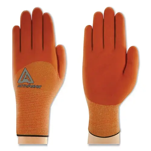 ActivArmr 97-100-11 97-100 Cut Resistant Gloves, Size 11, Orange - pack of 6
