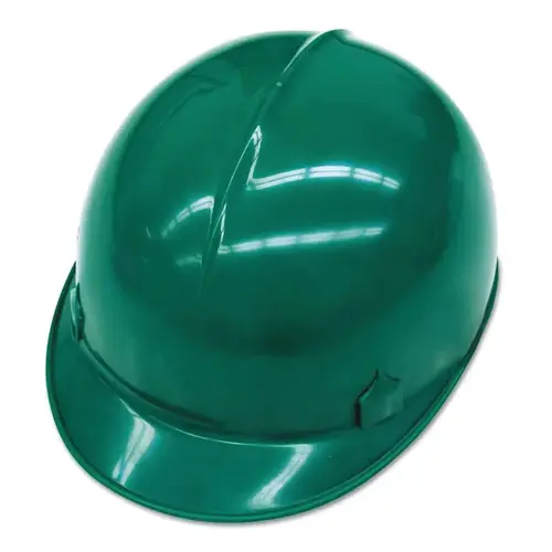 Jackson Safety 14812 BC 100 Bump Cap, 4-Point Pinlock, Front Brim, Green, Face Shield Attachment Sold Separately