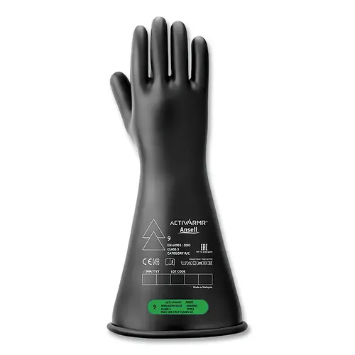 ActivArmr RIG316B100 ACTIVARMR CLASS 3 16INBLACK SZ 10 Pair