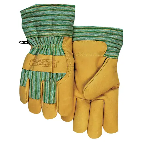 Anchor Industries CW-777 Cold Weather Gloves, Large, Pigskin, Gold - pack of 6