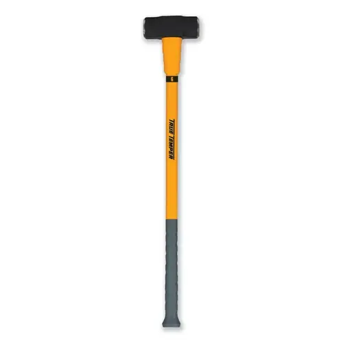 True Temper 20184700 TOUGHSTRIKE  Fiberglass Sledge Hammer, 6 lb, 35 in Handle Black; Yellow; Gray