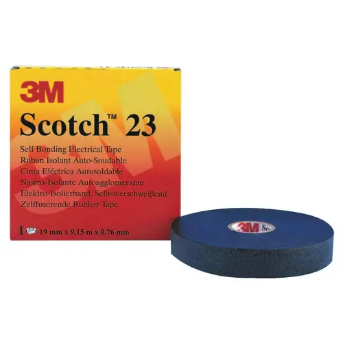 Rubber Splicing Tapes 23, 20 ft x 3/4 in, Black