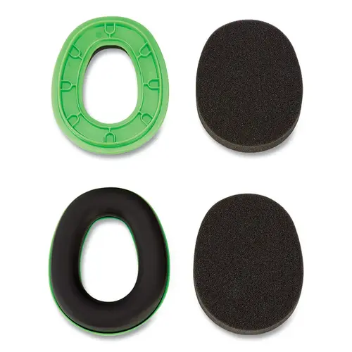 V-Gard  Hygiene Kit for Helmet Mounted Earmuff, Pair of Cushions, Pair of Inserts, Low, 22 dB