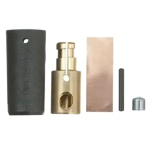 COOPER INTERCONNECT E1012-66 F Series E1012 Plug, Cam-Lok Single Pole, Set Screw Male, 3/0-4/0 Capacity Black