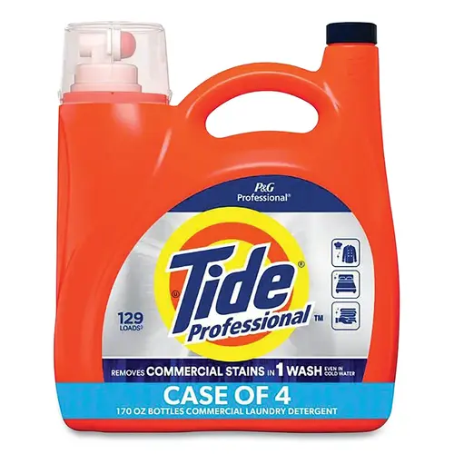 TIDE 14119 Commercial Liquid Laundry Detergent, 170 oz, Pour Bottle