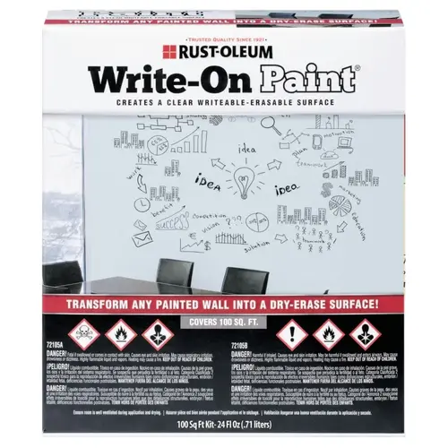 Write-On Paint Kit, 24 oz, Clear