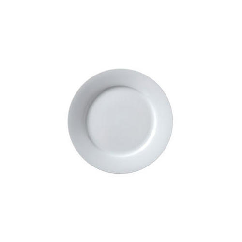 ARGYLE PLATE ROLLED EDGE WHITE 12 INCH
