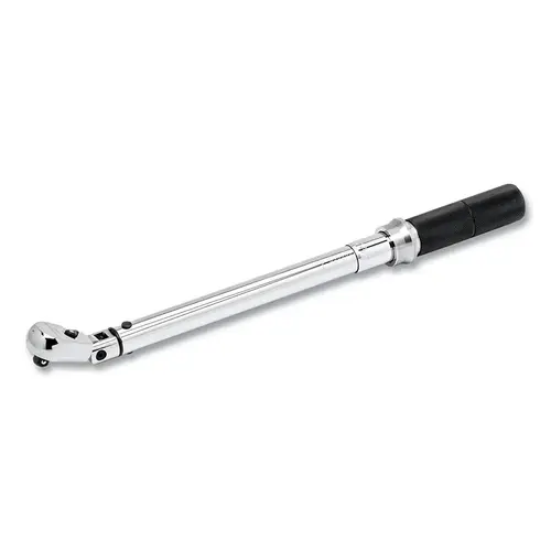 GEARWRENCH 85087MCERT Drive Certified Flex Head Micrometer Torque Wrenches, 1/2 in, 30-250 ft/lbs Torque