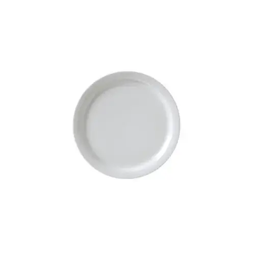 CATALINA PLATE NARROW RIM WHITE 6.5 INCH