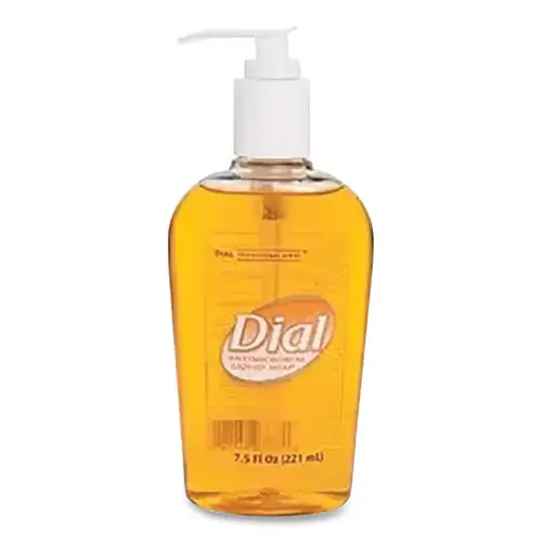 DIAL DIALPUMP Antibacterial Liquid Hand Soap, Pleasant, 7.5 oz, Pump Bottle - pack of 12