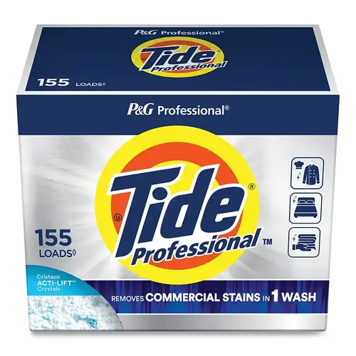 TIDE 14120 Commercial Powder Laundry Detergent, 197 oz, Box