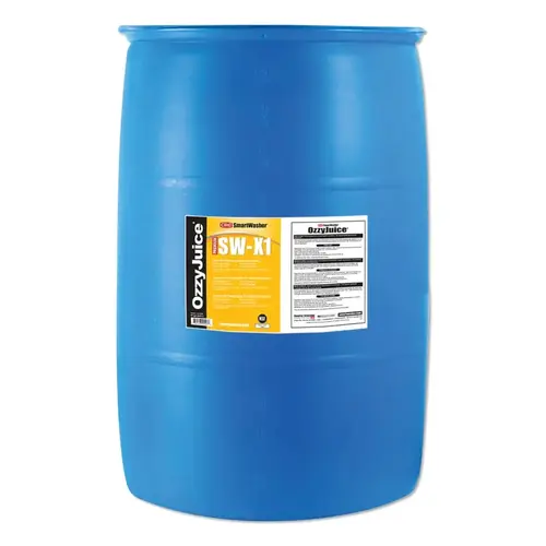SMARTWASHER 1751309 OzzyJuice  SW-X1 HP Degreasing Solution, 55 gal, Drum, Mild Scent Clear - pack of 55