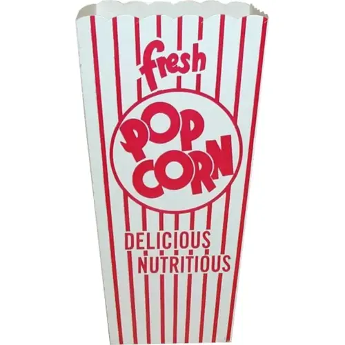 Dixie Quick Fill Scoop Popcorn Boxes 500 Count Red Dixie Quick Fill Scoop Popcorn Boxes 500 Count Size: 3x4x8 Red