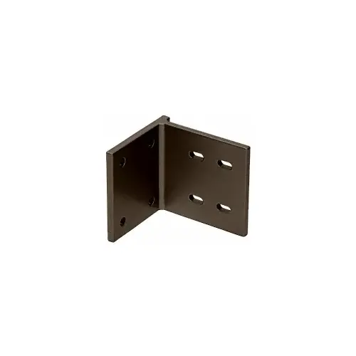 Bronze Anodized Sunshade Custom Mount Bracket