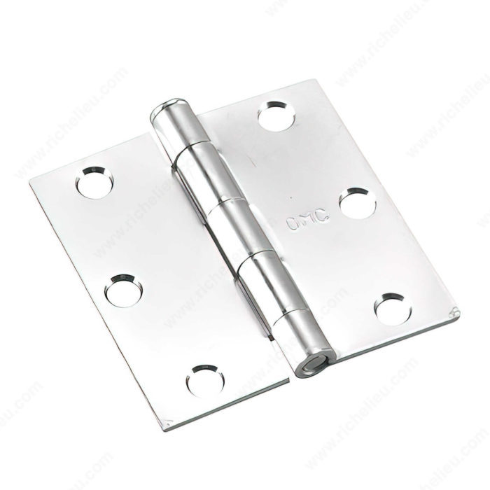 Onward 827XBC Butt Hinge, 3 in H Frame Leaf, 3/32 in Thick Onward 827XBC Butt Hinge, 3 in H Frame Leaf, 3/32 in Thick